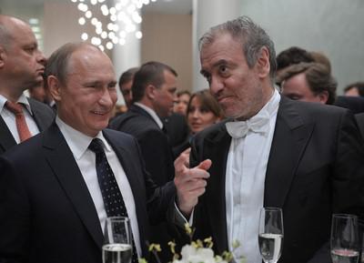 Владимир Путин и Валерий Гергиев