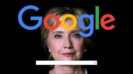 Хиллари Клинтон и Google